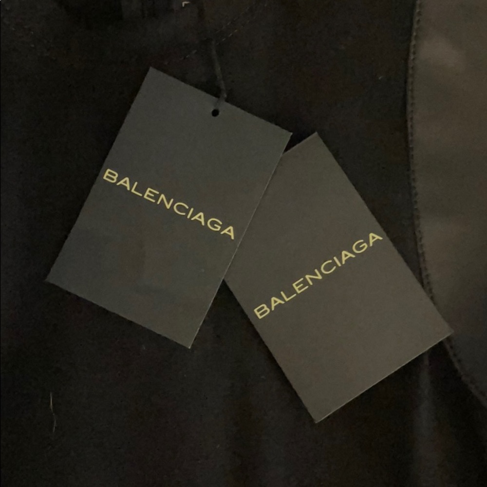NWT Balenciaga Leather Dress - Picture 4 of 5